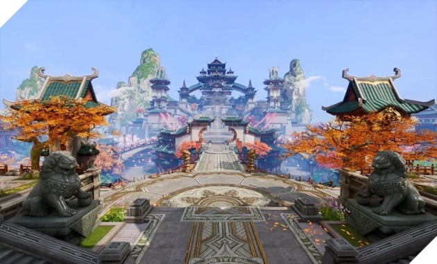 Chiem nguong nhung hinh anh dep tuyet tran cua Vo Lam Truyen Ky 2 Mobile, nhin xong chi muon choi game ngay 13 Võ Lâm Truyền Kỳ 2 Mobile chỉ cần nhìn thôi cũng đủ “phê” lắm rồi