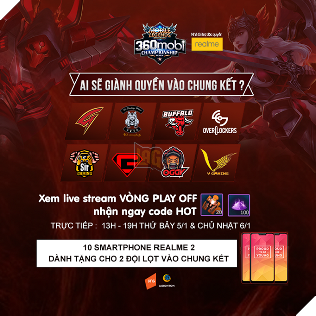Vòng Play-off giải Mobile Legends Bang Bang VNG hứa hẹn đầy gay cấn 2