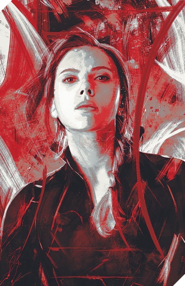 Avengers Endgame Promo Art - Black Widow Avengers Endgame Promo Art - Black Widow