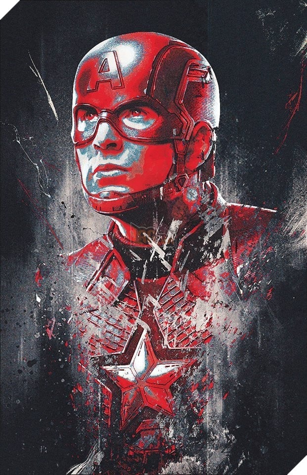 Avengers Endgame Promo Art - Captain America Avengers Endgame Promo Art - Captain America