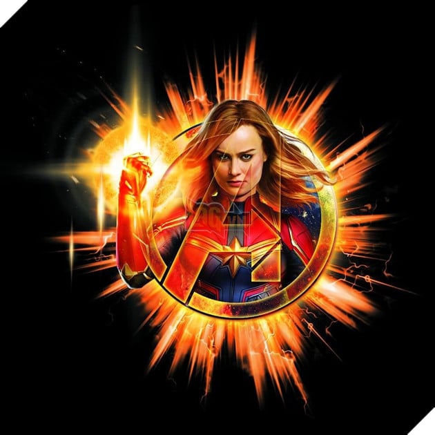 Avengers Endgame Promo Art - Captain Marvel Avenger