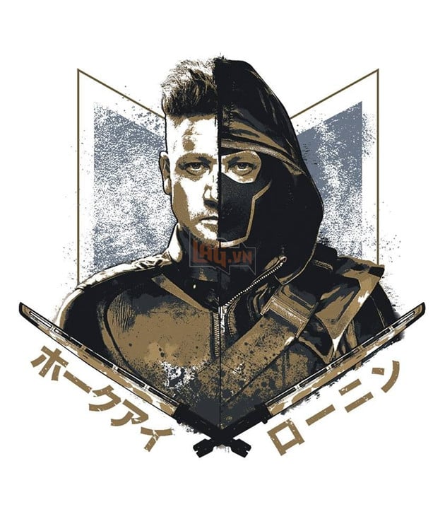 Avengers Endgame Promo Art - Hawkeye Ronin