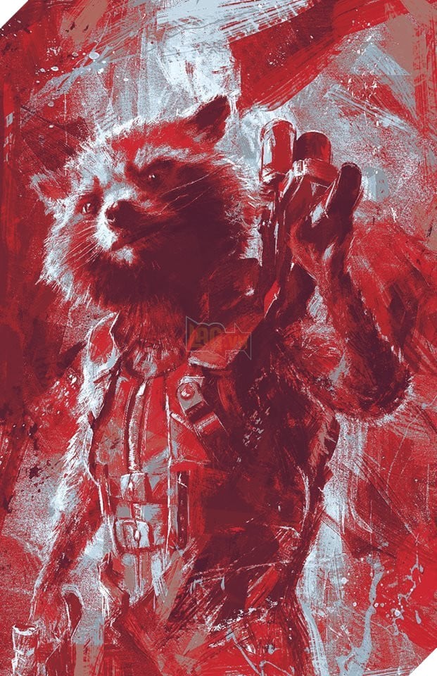 Avengers Endgame Promo Art - Rocket Avengers Endgame Promo Art - Rocket