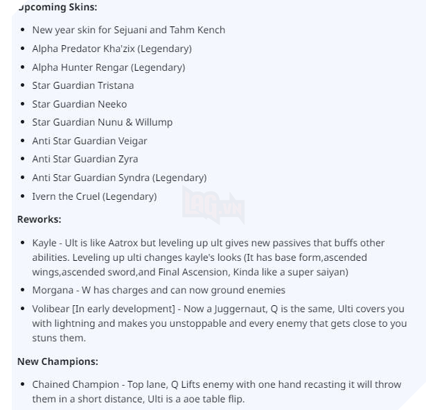 LMHT: Bất ngờ rò rỉ thông tin về trang phục Tết Nguyên Đán 2019, kỹ năng của tướng mới được hé lộ