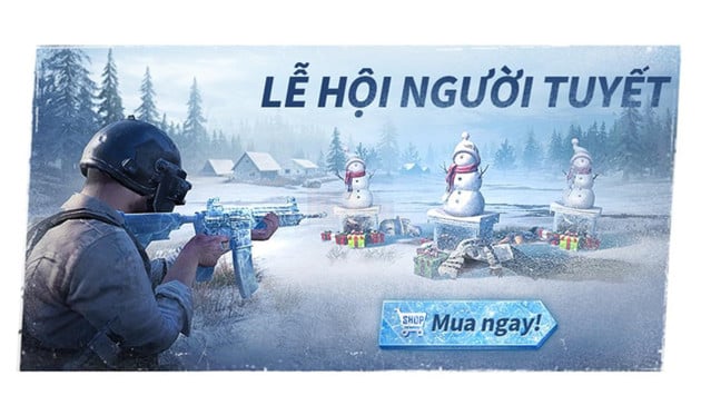 PUBG Mobile VNG ra mat choi su kien le hoi mua dong hap dan PUBG Mobile VNG ra mắt chỗi sự kiện lễ hội mùa đông hấp dẫn