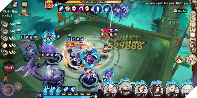 Onmyoji Global: Hướng dẫn đội hình Boss Thế Giới và Siêu Quỷ Vương sát thương cao nhất 2