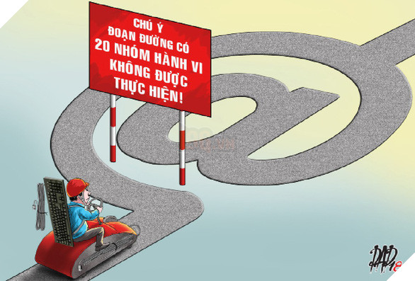 Từ 1-1-2019: cấm 20 nhóm hành vi trên mạng - Ảnh 1. Từ 1-1-2019: cấm 20 nhóm hành vi trên mạng - Ảnh 1.