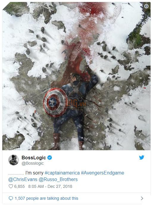 Chẳng cần đợi Avengers: Endgame ra mắt, fan đã tự vẽ ra cái chết đau thương của Captain America 2
