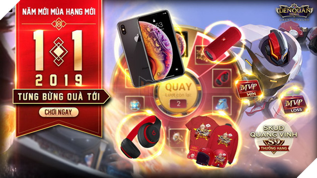 Liên Quân Mobile: Tổng hợp chuỗi sự kiện Mừng Năm Mới 2019