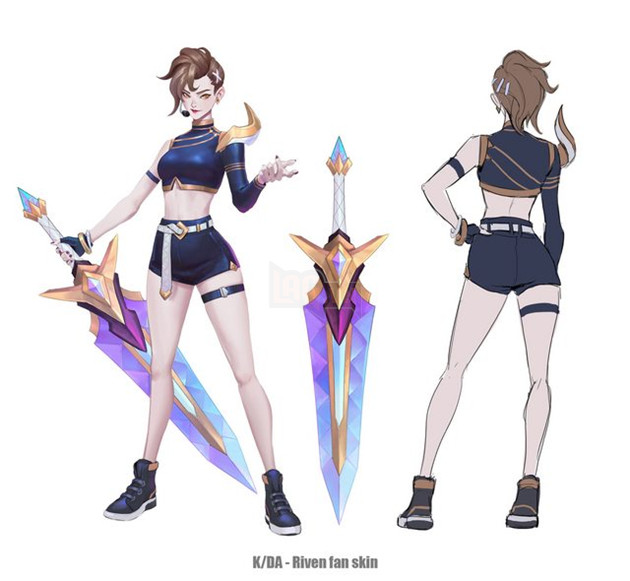 LMHT: Xuat hien concept ve nhung thanh vien moi cua nhom nhac K/DA, dep khong thua gi hang chinh chu cua Riot 2 LMHT: Xuất hiện concept về những thành viên mới của nhóm nhạc K/DA, đẹp không thua gì hàng chính chủ của Riot 2