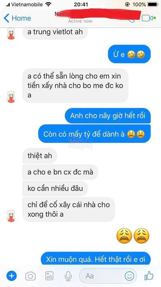 Tự photoshop ảnh mình nhận giải Vietlott 40 tỷ, nam thanh niên chết ngất với sóng tin nhắn hỏi thăm từ người thân - Ảnh 3. Tự photoshop ảnh mình nhận giải Vietlott 40 tỷ, nam thanh niên chết ngất với sóng tin nhắn hỏi thăm từ người thân - Ảnh 3.