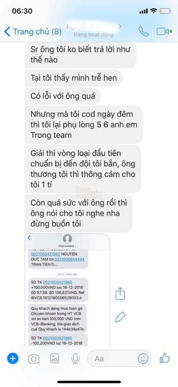 Cựu tuyển thủ Divine Esport tiếp tục bị tố scam, danh sách nạn nhân có thể vẫn còn gia tăng
