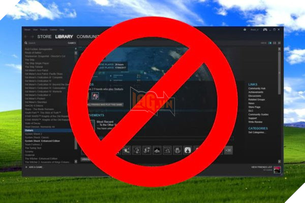Tin buồn cho các PC đời Tống, Steam ngừng hỗ trợ Windows XP và Vista - Ảnh 1. Tin buồn cho các PC đời Tống, Steam ngừng hỗ trợ Windows XP và Vista - Ảnh 1.