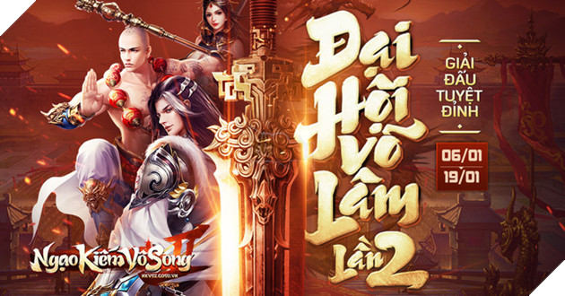 Photo of Ngạo Kiếm Vô Song 2 ấn định ngày khởi tranh Đại Hội Võ Lâm Lần 2 và tặng Giftcode hấp dẫn – Đi tìm Minh Chủ năm 2019A.
