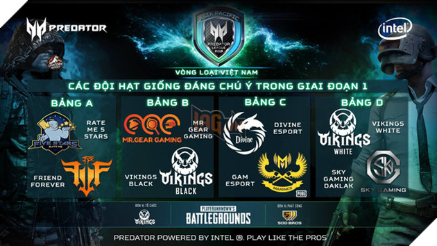 Divine Esport, Refund, Vikings White và những cái tên đình đám tại giải PUBG lớn nhất Việt Nam Predator League 2019 - Ảnh 3.