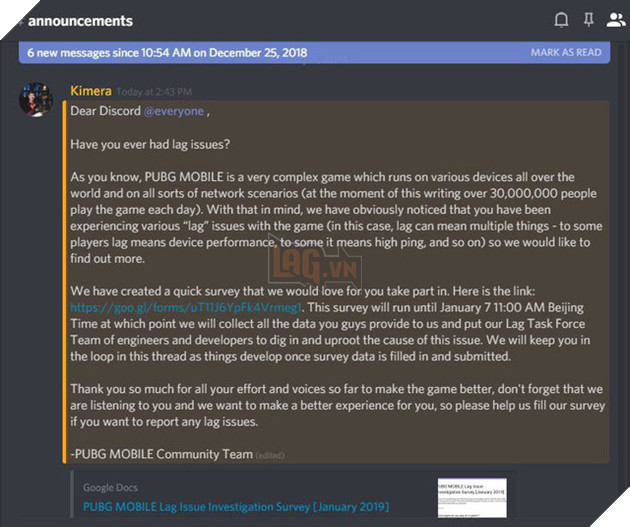 Tencent khẳng định đang nỗ lực khắc phục giật, lag trong PUBG Mobile - Ảnh 2.