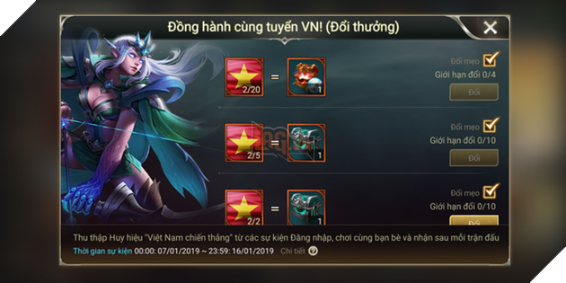 Liên Quân Mobile: Đồng hành cùng tuyển VN, Garena tặng 5 trang phục đề tài bóng đá - Ảnh 4. Liên Quân Mobile: Đồng hành cùng tuyển VN, Garena tặng 5 trang phục đề tài bóng đá - Ảnh 4.