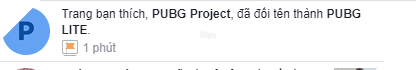PUBG Project Thai bat ngo doi ten page, lieu mot phien ban PUBG LITE co xuat hien trong nam nay? 2 PUBG Corp. bất ngờ đổi Fanpage PUBG Project Thai, âm mưu đưa ra một bản PUBG Lite PC