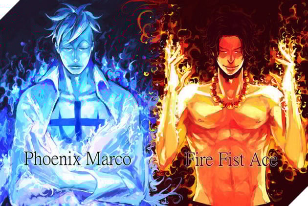 One Piece: Sự khác biệt giữa ngọn lửa xanh của Phượng Hoàng Marco và ngọn lửa đỏ của Hỏa Quyền Ace - Ảnh 3. One Piece: Sự khác biệt giữa ngọn lửa xanh của Phượng Hoàng Marco và ngọn lửa đỏ của Hỏa Quyền Ace - Ảnh 3.