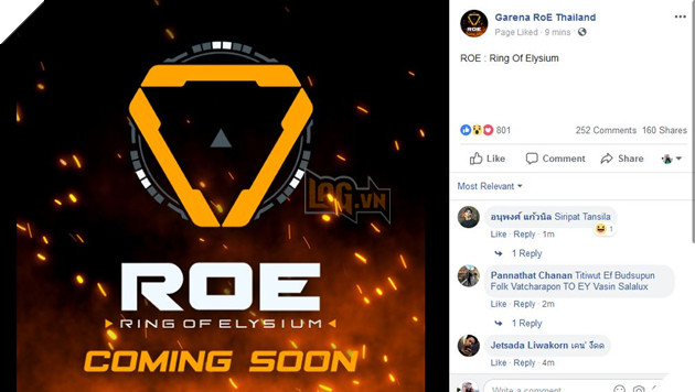 Ring of Elysium chuan bi tro lai voi Garena RoE Thai Lan, san sang mo may chu Viet Nam 2 Ring of Elysium chuẩn bị trở lại với Garena RoE Thái Lan, sẵn sàng mở máy chủ Việt Nam 2