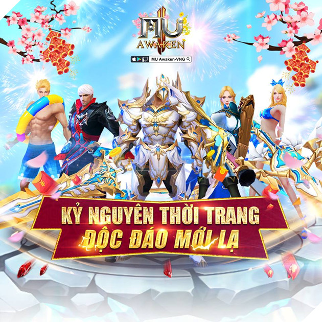 MU Awaken VNG mang den hang loat bo canh de game thu dien trong dip Tet 5 MU Awaken VNG mang đến hàng loạt bộ cánh để game thủ diện trong dịp Tết 5