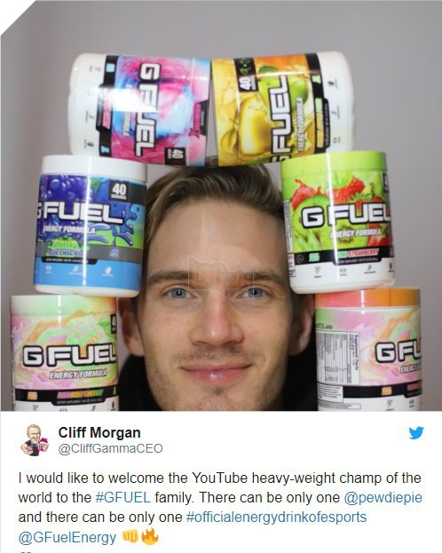 Tìm mọi sự hậu thuẫn để chống lại T-Series, Pewdiepie công bố nhà tài trợ khủng mới - Ảnh 2.