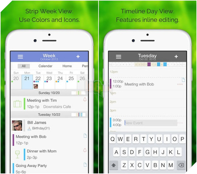 Extreme Week Calendar