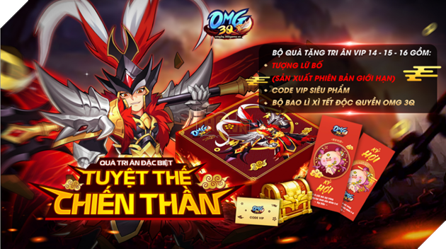 Giftcode OMG 3Q tết 2019 