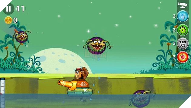 Spunge Invader - trò chơi Shoot 'Em Up phong cách retro cá tính