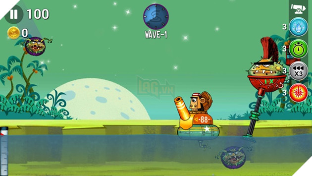 Spunge Invader - trò chơi Shoot 'Em Up phong cách retro cá tính