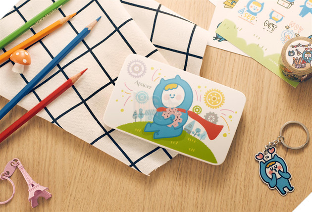 Apacer giới thiệu loạt thiết bị lưu trữ in hình dễ thương với giá cả phải chăng 6