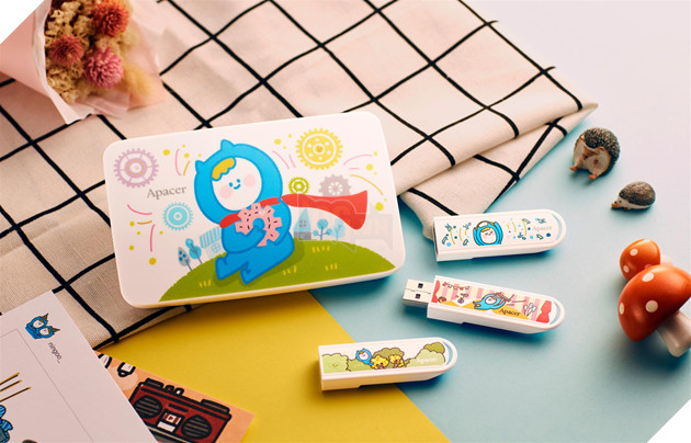 Apacer giới thiệu loạt thiết bị lưu trữ in hình dễ thương với giá cả phải chăng