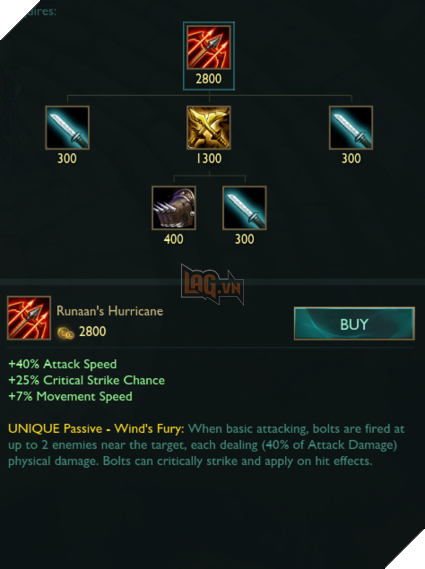 LMHT: Riot bất ngờ chỉnh sửa một loạt trang bị Xạ thủ, Ma Vũ Song Kiếm có hiệu ứng mới 5