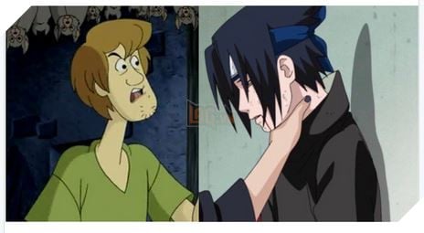 Meme bóp cổ Sasuke
