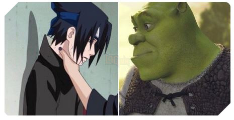 Meme bóp cổ Sasuke