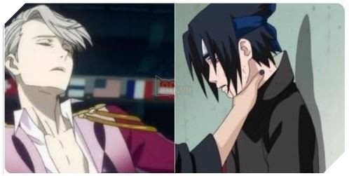 Meme bóp cổ Sasuke