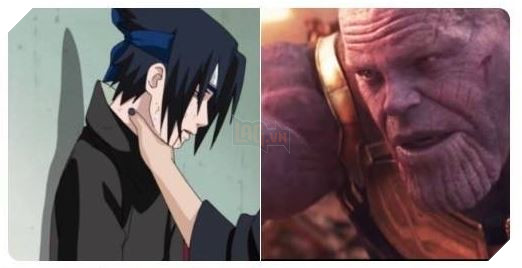 Meme bóp cổ Sasuke