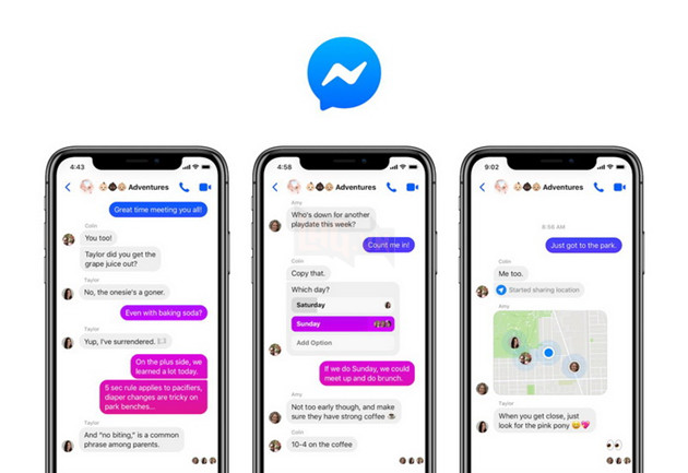Tự do thay đổi ô màu theo dạng gradient cho người dùng Messenger