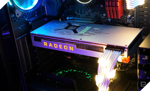 Radeon VII là card đồ họa mới nhất của AMD dựa trên tiến trình 7nm tiên tiến nhất hiện nay. Nguồn: Internet.