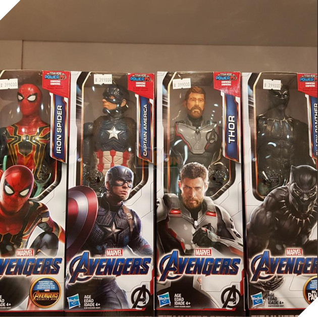 Avengers lộ spoiler vì những món đồ chơi như thế này đây. Nguồn: Internet.