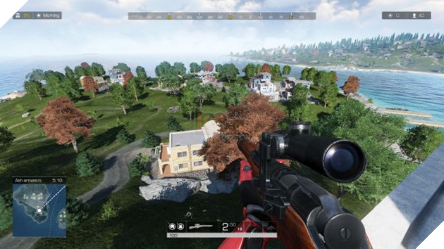 Đảo Sarpedon Garena RoE là một khu vực khá biệt lập nên cũng rất an toàn. Nguồn: Internet.