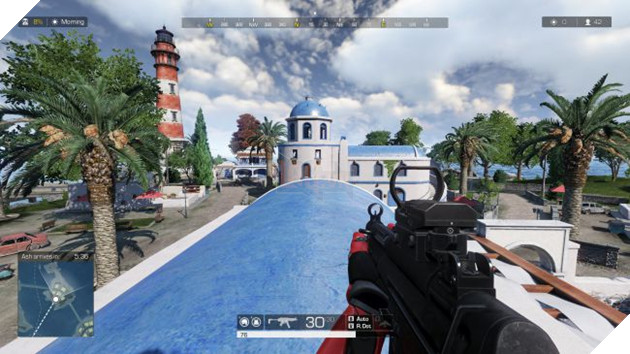 Minos Island Garena RoE là địa điểm được giới thiệu trong trailer. Nguồn: Internet.