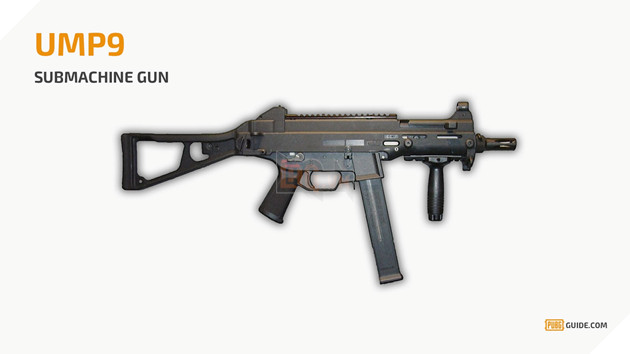 UMP9 là một khẩu SMG đa dụng và xuất hiện rất nhiều trên bản đồ Vikendi. Nguồn: Internet.