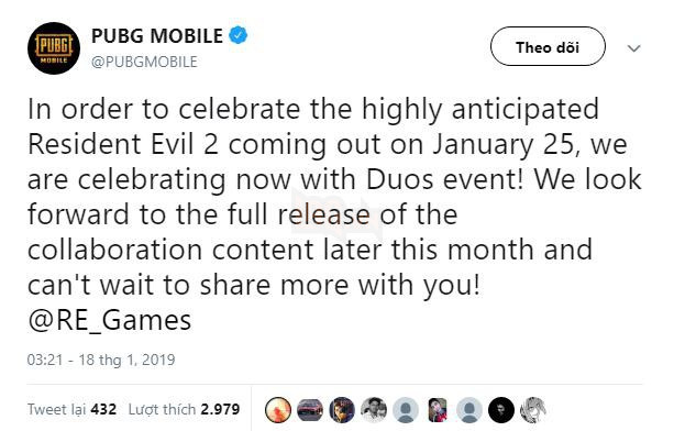 PUBG Mobile hé lộ chế độ chơi Zombie sau khi hợp tác với Resident Evil