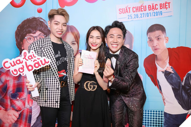 Trấn Thành, Hari Won cùng khách mời vui vẻ gặp vợ bầu Lan Ngọc 8