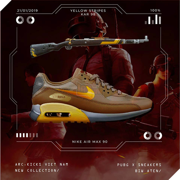 Sẽ như thế nào khi thương hiệu giày Nike nổi tiếng cùng kết hợp với PUBG? 5