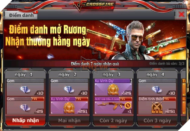 CrossFire Legends: Tặng set vũ khí VIP Transformers cùng sự kiện Nạp 1 được 2 ngay trong hôm nay 23/1