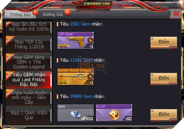 CrossFire Legends: Tặng set vũ khí VIP Transformers cùng sự kiện Nạp 1 được 2 ngay trong hôm nay 23/1 5