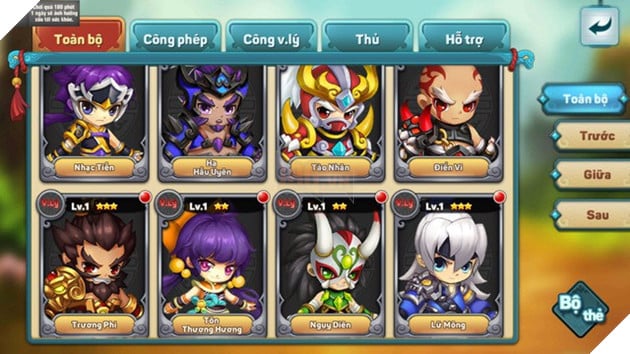 Tiểu Tiểu Tam Quốc Chí đã mở trang tải game, chính thức ra mắt vào ngày 25/01 sắp tới đây 7