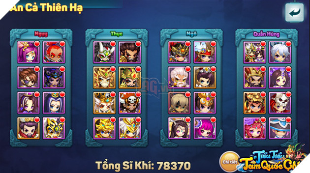 Tiểu Tiểu Tam Quốc Chí đã mở trang tải game, chính thức ra mắt vào ngày 25/01 sắp tới đây 8